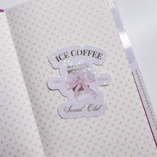 AubrielBoutique - ICE COFFEE SOCIAL CLUB 2024 - DIE CUTS - The Dreamer's Bookshop.