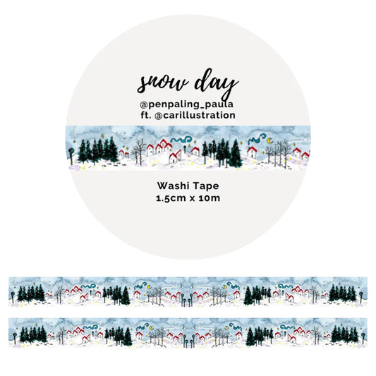 Penpaling Paula - Sneeuwdag - Washi Tape - The Dreamer's Bookshop.