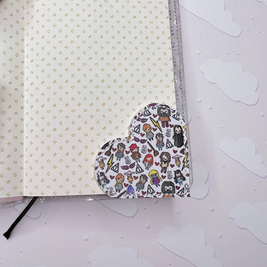 AubrielBoutique - 018 CORNER HEART BOOKMARK | handgemaakt door aubrielboutique - The Dreamer's Bookshop.