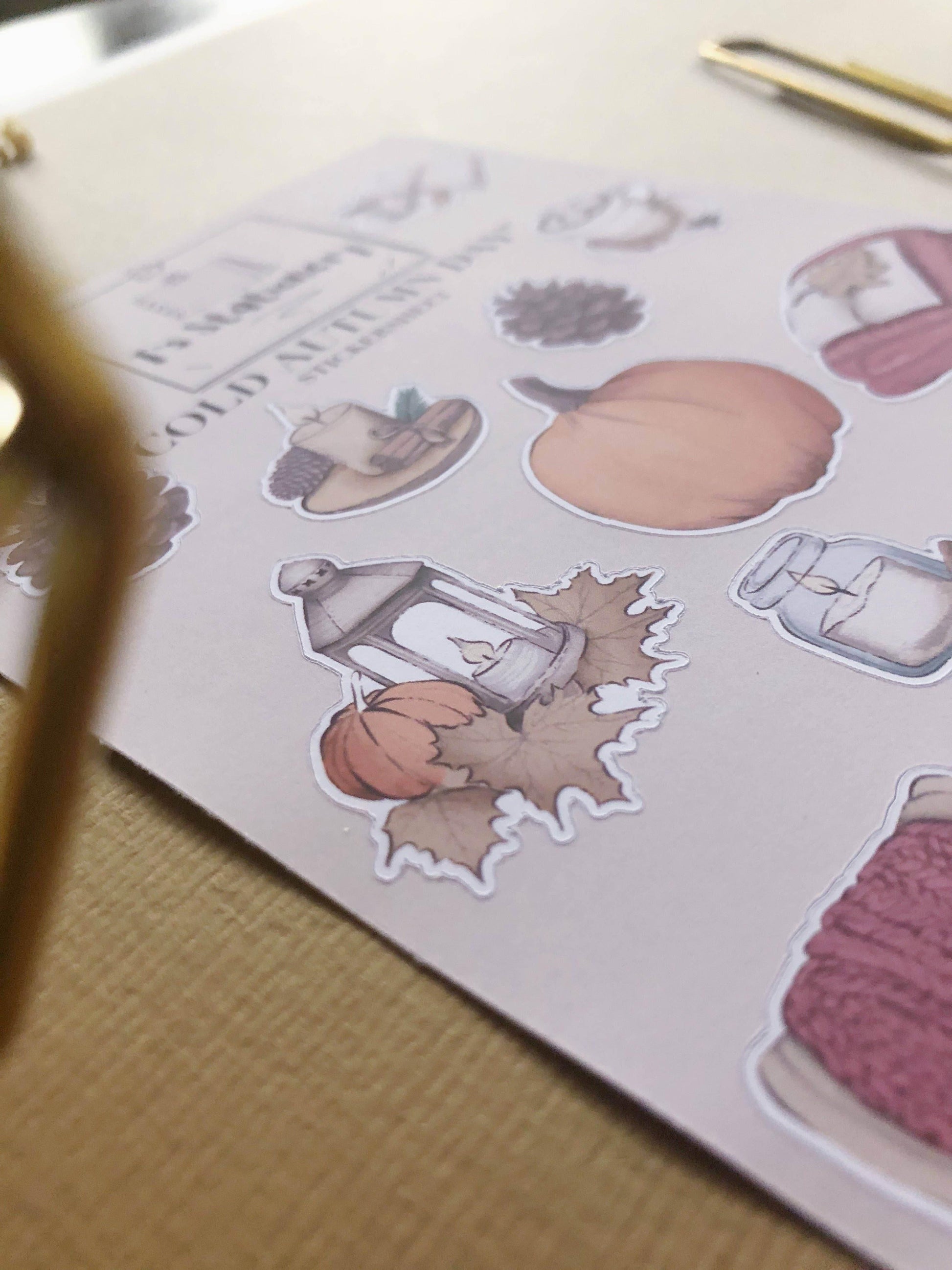 T's Stationery - „Koude herfstdag” - The Dreamer's Bookshop.