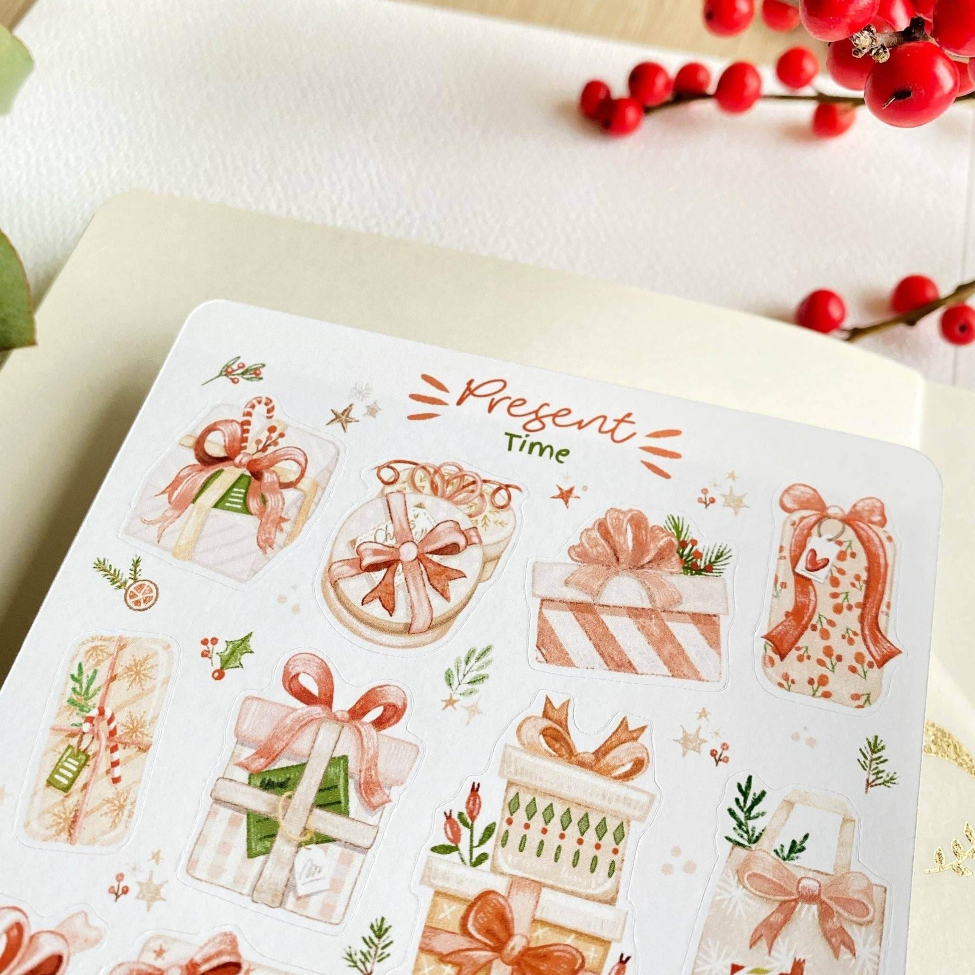 LETTOOn - Stickervel - Cadeautjes Tijd - The Dreamer's Bookshop.