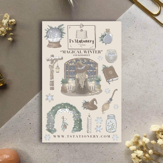 T's Stationery - „Magische winter” - The Dreamer's Bookshop.
