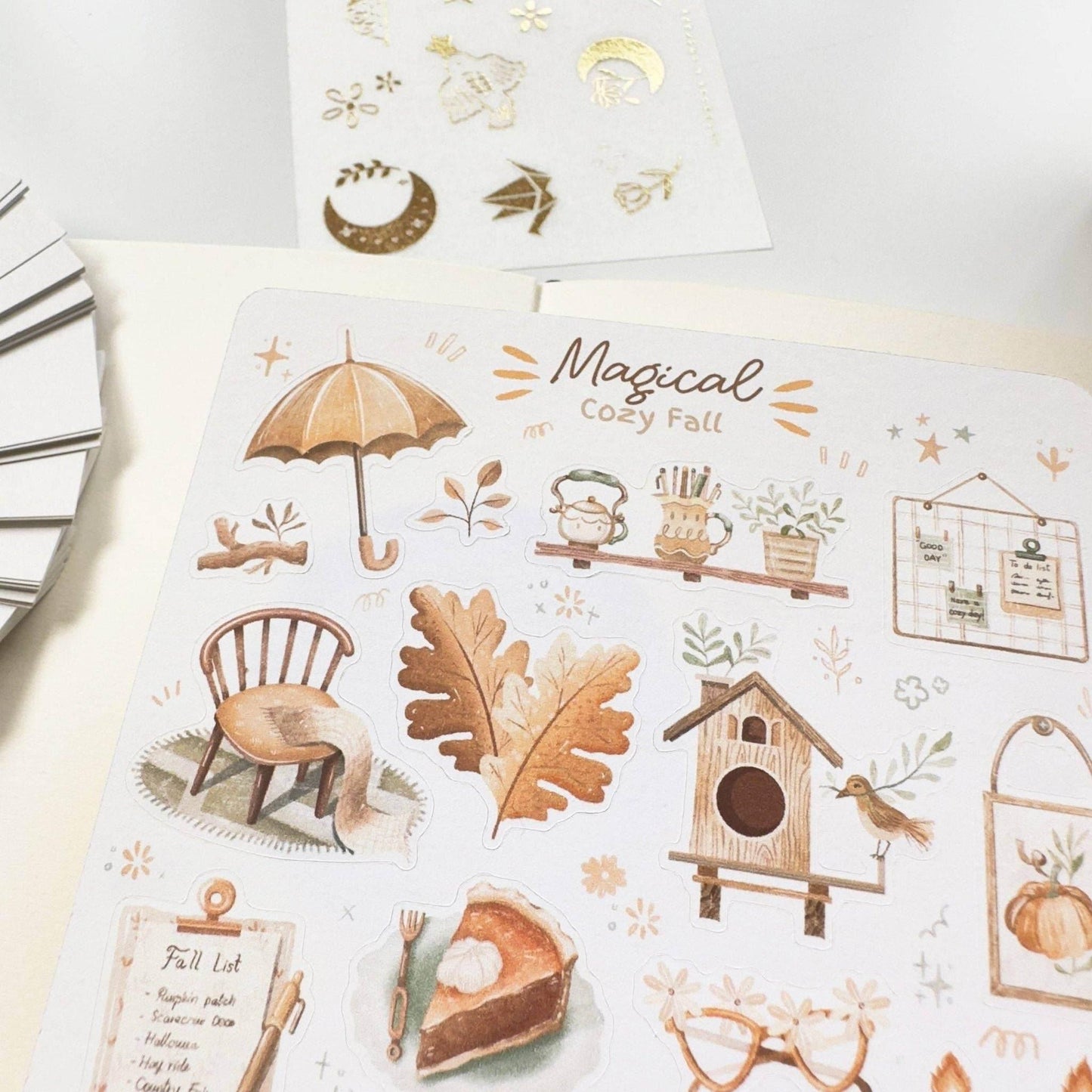 LETTOOn - Stickervel - Magical Cosy Fall - The Dreamer's Bookshop.