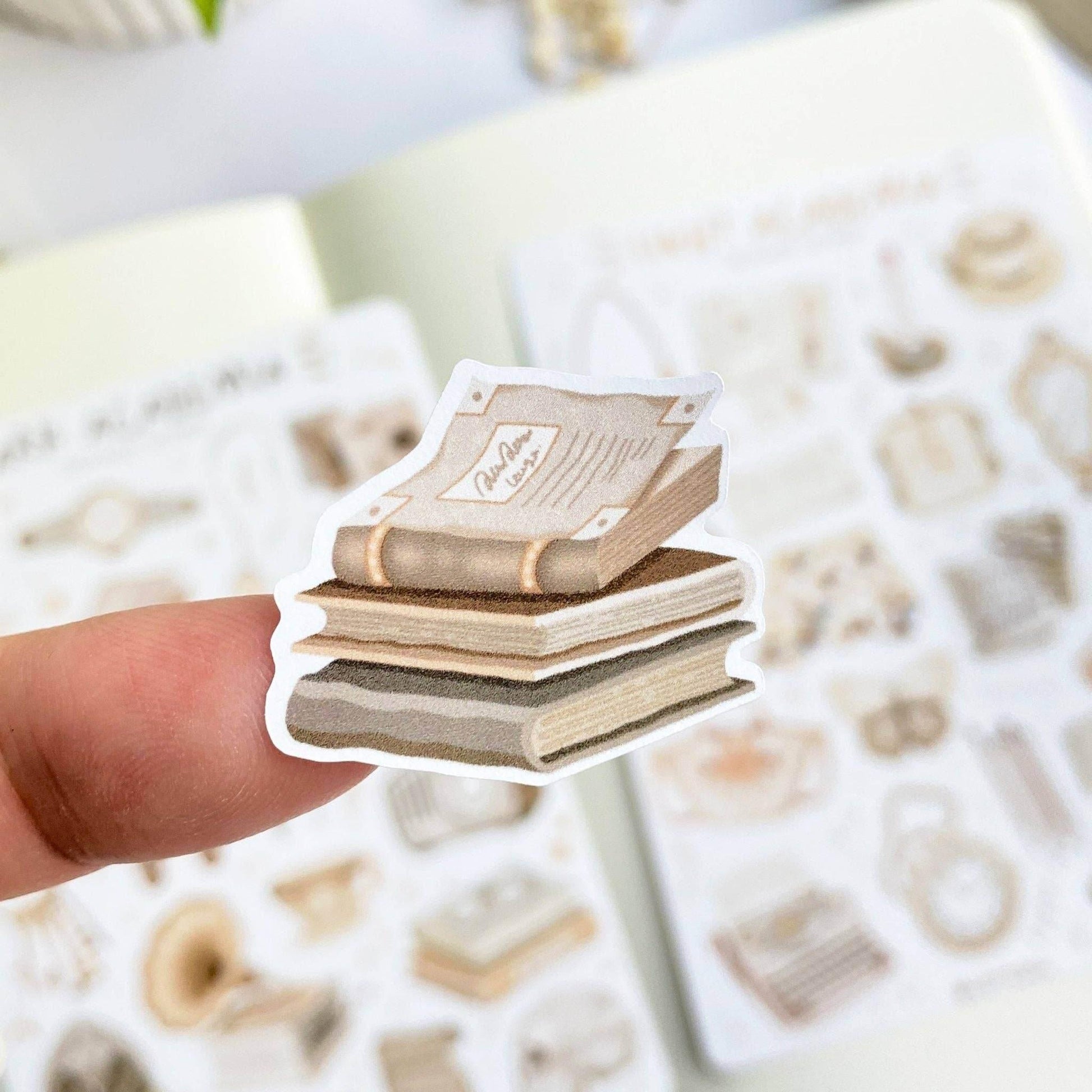 LETTOOn - Stickervel - Dark & Light Academia - The Dreamer's Bookshop.