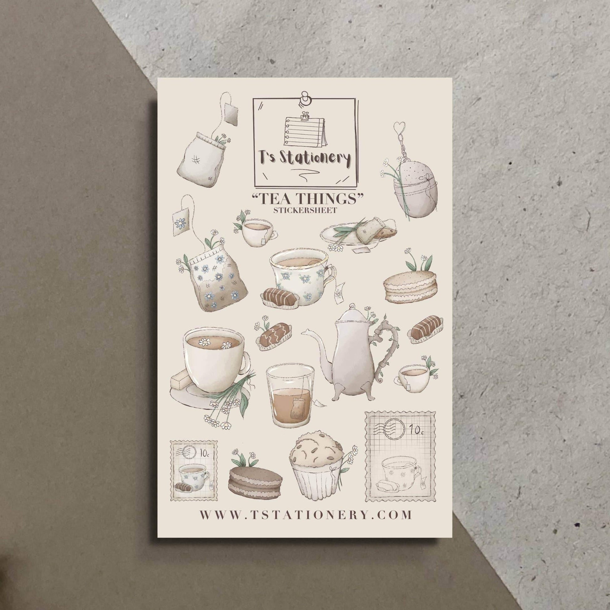 T's Stationery - „Theedingen” - The Dreamer's Bookshop.