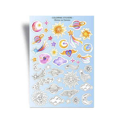 Very Wonder di Chiara Veri - Stickers - Galaxy - The Dreamer's Bookshop.