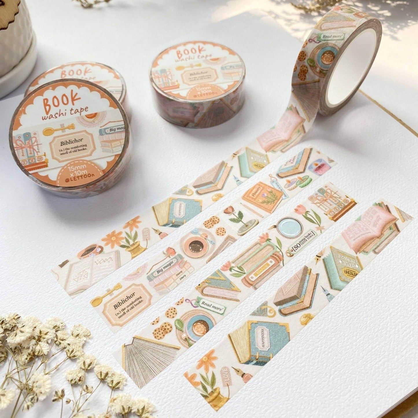 LETTOOn - Washi Tape - Boek - The Dreamer's Bookshop.