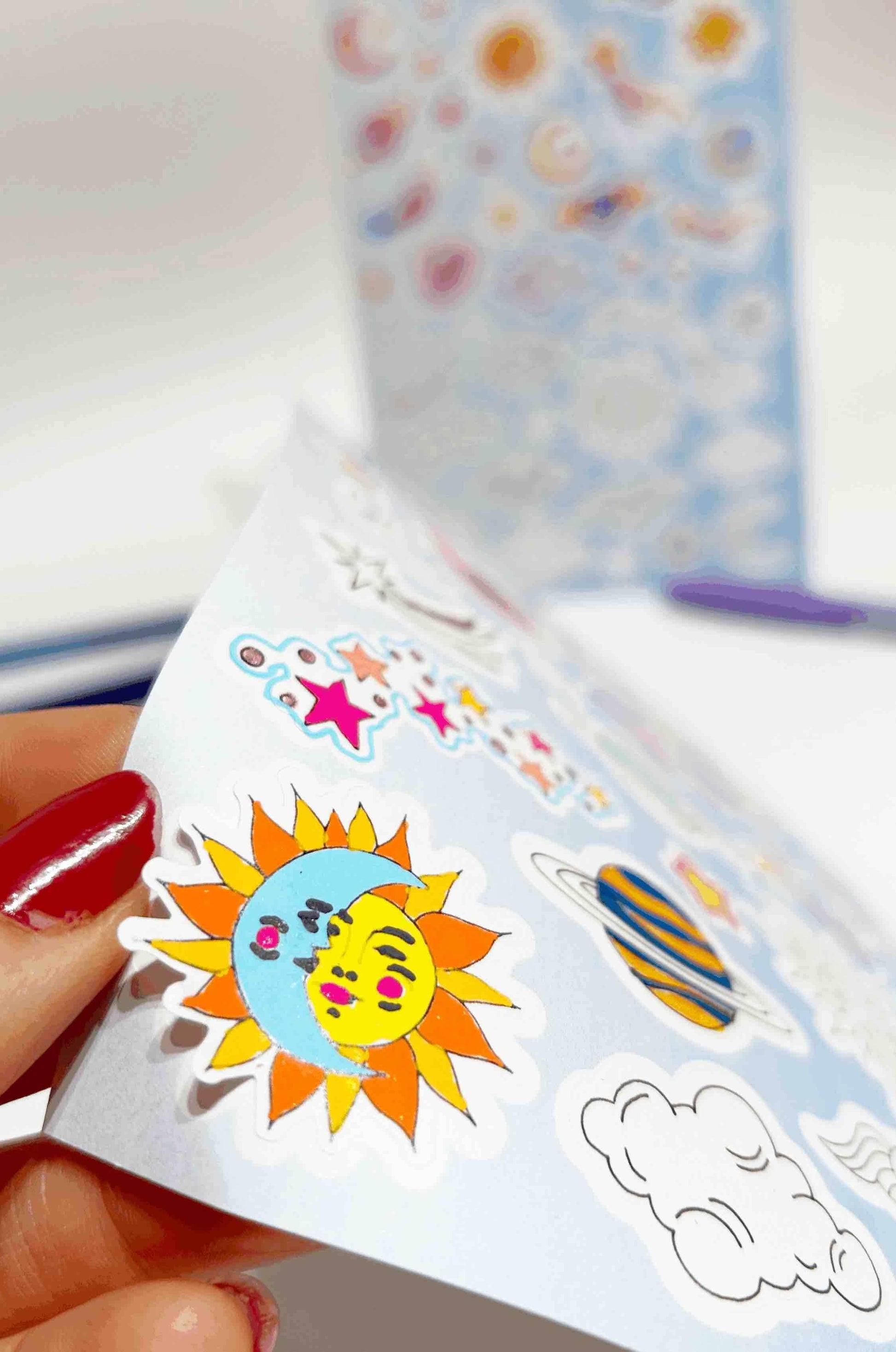 Very Wonder di Chiara Veri - Stickers - Galaxy - The Dreamer's Bookshop.