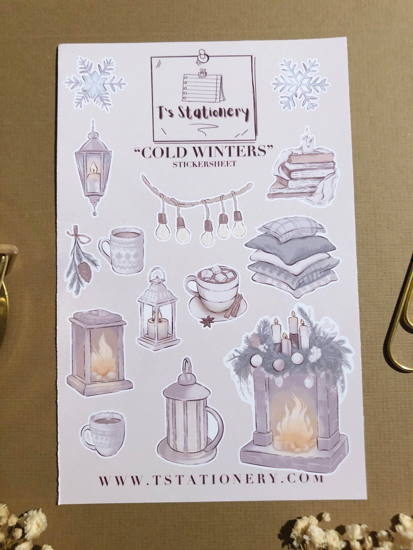 T's Stationery - „Koude winters” - The Dreamer's Bookshop.