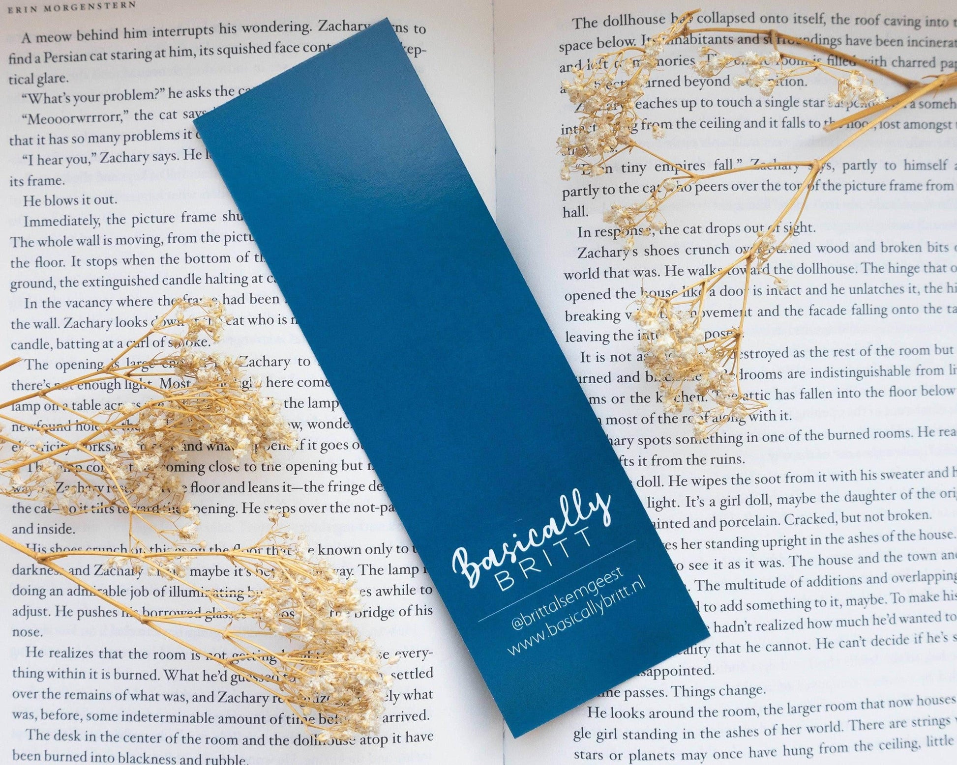 Basically Britt - Halloween Bookmark Haunted Mansion - The Dreamer's Bookshop.